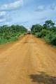 Truck on the road, Central Cameroon