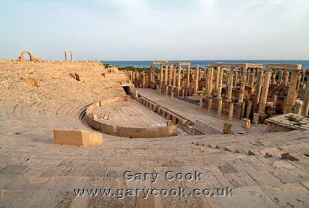 Theatre, Leptis Magna Roman Ruins, Libya
