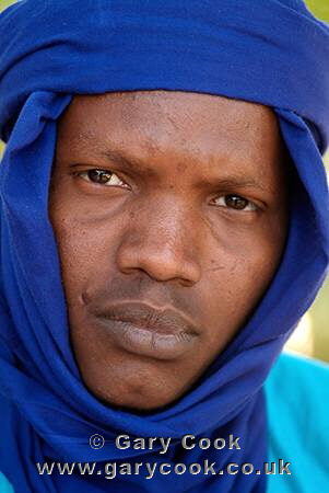 Tuareg man, southern Libya
