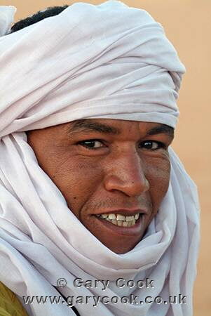 Tuareg man, Sahara Desert, Libya