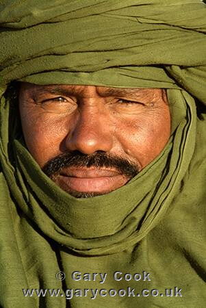 Tuareg man, Sahara Desert, Libya