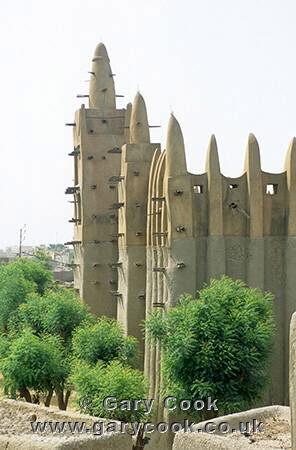 Mosque at Mopti, Mali