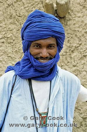 Tuareg man, Timbuktu (Tombouctou), Mali