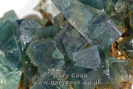 Fluorite, with twinning, Rogerly Quarry, Stanhope, Co. Durham, England