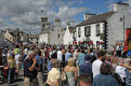 Crowds at the opening of the Gatehouse of Fleet Gala 2007, Dumfries and Galloway, Scotland